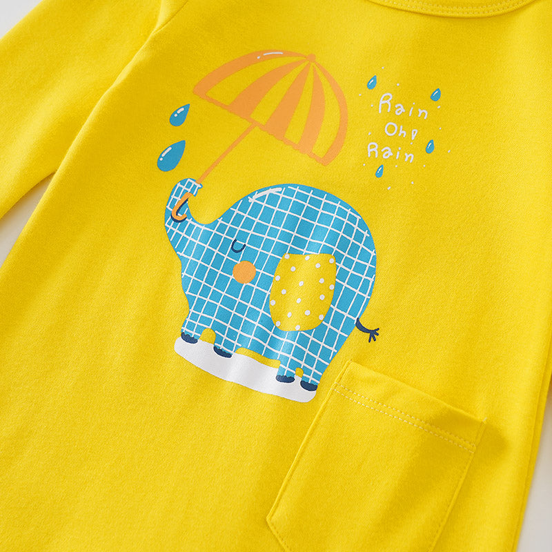 Yellow Jumbo Baby Romper