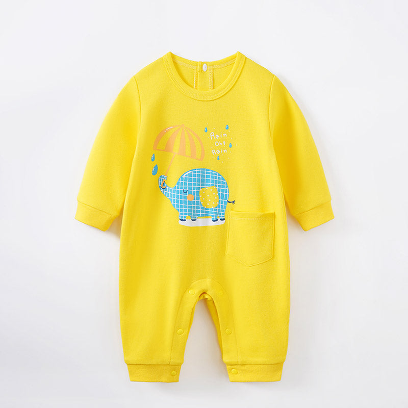 Yellow Jumbo Baby Romper